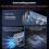 IN-3 Pompa ad aria per auto portatile wireless ad alta potenza con display digitale e luce LED 9