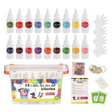 18 Colors Tie Dye Kit Pigments Tie Dye Set for Creative Painting