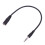 Vergoldetes 3,5-mm-Stecker auf-Schwarz 1