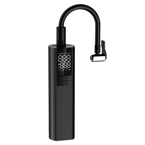 T7 Tragbare Smart-Auto-Luftpumpe mit Display (Schwarz):T7 2