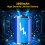 120W Wired Pointer Type Handheld Car Air Pump, Portable Outdoor Emergency Air Pump with Lighting:Wired Pointer Model 9