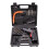 Hilda 47-piece/set multi-functional lithium-ion battery screwdriver mini screwdriver (black):47pcs /Set Black 2