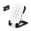 Multifunctional Outdoor Camping Light with USB Rechargeable Tent Light (Black):H20 2