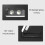 Multifunctional Outdoor Camping Light with USB Rechargeable Tent Light (Black):H20 6