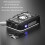 Multifunctional Outdoor Camping Light with USB Rechargeable Tent Light (Black):H20 9