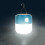 105 Solar-Powered Rechargeable LED Bulb Camping Light with Flashlight Function (Blue):Blue 7
