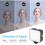 PULUZ 5W 64 LED Éclairage photographique connectable (Couleur : Noir) : 64 LED 5