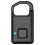 Anytek P4 3.7V Micro Usb Rechargeable Semiconductor Fingerprint Sensor Padlock:P4 3
