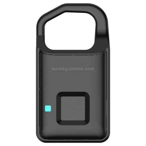 Anytek P4 3.7V Micro Usb Rechargeable Semiconductor Fingerprint Sensor Padlock:P4 2