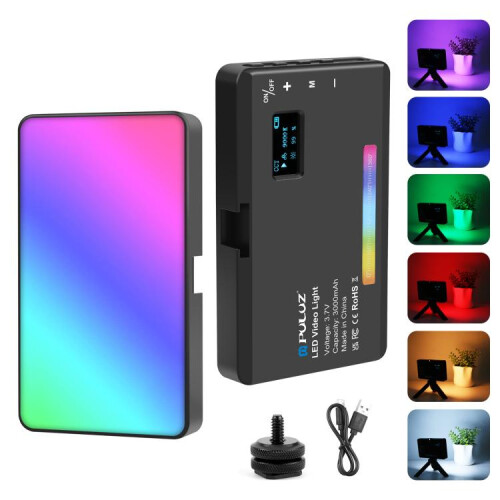 Φωτιστικό τσέπης PULUZ 140 LED RGB (Χρώμα: Μαύρο): 140 LED 1