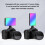 Φωτιστικό τσέπης PULUZ 140 LED RGB (Χρώμα: Μαύρο): 140 LED 8