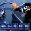 Gonfiatore elettrico portatile per pneumatici compatibile con auto, modello: wireless standard.:Wireless Standard 4