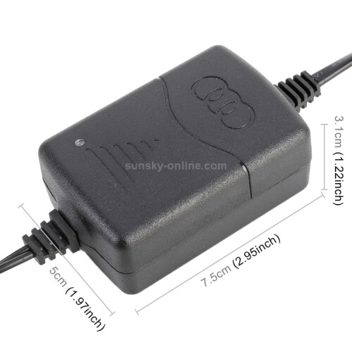 12V Universal-Motorradladegerät (US-Standard): US-Stecker 2