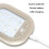 Interior-mounted multi-color LED reading light (gray):Gray 5