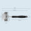 Three-Headed Spring Wire BBQ Grill Brush with Shovel-Style Scraper, Durable Cleaning Tool for Grates 5