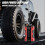 FOXSUR Auto-Starthilfe Multifunktionale tragbare Luftpumpe (Rot):Rot 9