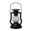 200802 Retro Solar Kerosene Lamp Design Handheld Lamp Home Decor Flame Lamp (Rust Color):Rusty 9