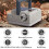 Outdoor solar-powered camping light, hanging multi-functional tent light, emergency lighting during power outages. 4