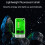 V10 Portable Keychain Light, USB Rechargeable High-Intensity Mini Flashlight (Black):black 7