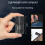 V20 Portable Keychain Light, Rechargeable High-Intensity Mini Flashlight (Black with Red Beam):Black Red Light 7