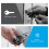 P22 Smart Waterproof Anti-theft Fingerprint Security Door Lock:P22 4