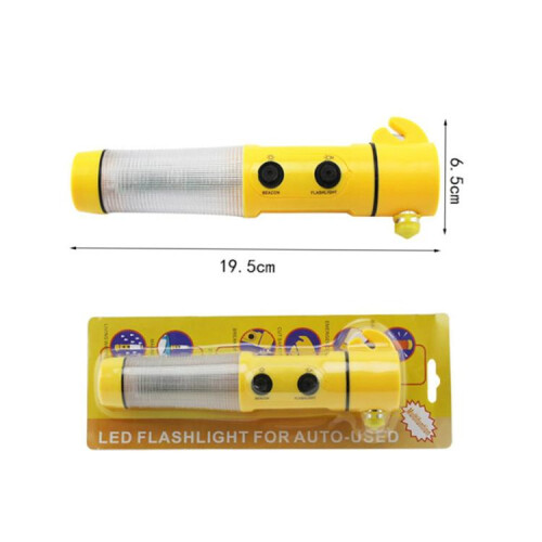 4-in-1 Multifunktionale LED-Notfalltaschenlampe, kompatibel mit Autos 1