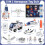 deAO Toys Rocket Ship Toys for Kids Complete Space Shuttle Playset 3
