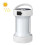 Outdoor camping light, emergency light, multi-functional tent light, solar-powered rechargeable LED high-intensity camping light (white model):Hourgl 9