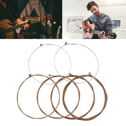 Ensembles de remplacement de cordes de guitare Folk, noyau en 1