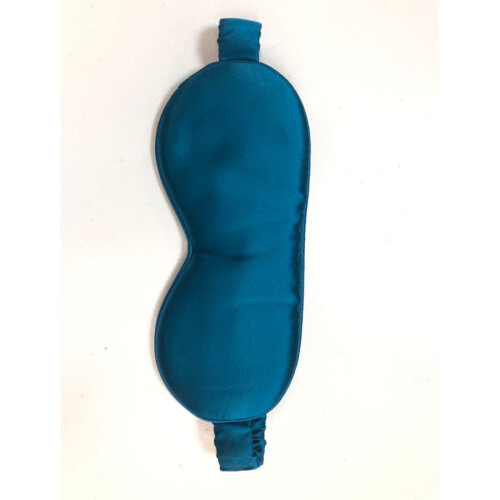 100%  Silk Sleep Eye Mask Blue 2