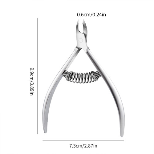 Professional Cuticle Cutter Nail Clipper Trimmer Pedicure Plier 1