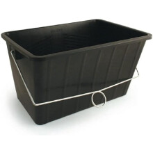 SupaDec 15L Large Paint Scuttle Paste Water Ribbed Bucket Tub With Metal Handle
