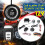 Car Alarm Security System with Passive Keyless Entry and 4