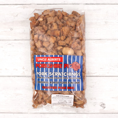 Uncle Alberts 1KG Pork Scratchings Bulk Bag