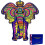 SPECOOL Wooden Animal Puzzle Crown Elephant 100 pcs 7