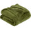 Fleece Blanket Queen Size Grey 300GSM Microfiber 70x100 cm 2
