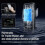Car phone holder with 15W wireless charging, automatic car mount with sensor, air vent mount, 360 rotatable, black 2