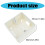 Boîte de Protection pour interrupteurs muraux de Type 86,-Blanc 2