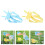 Plastic Bird Feeder Clips for Cage Fruits Vegetables 2