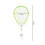 Electric Bug Zapper Fly Swatter 3000V Rechargeable Pink 3