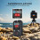 Camera controller for GoPro Hero 13 12 11 10 9 8 Black MAX remote control with hand strap, color LCD display, multilingual support 5