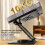Laptop stand for desk, adjustable computer stand with 360 rotating base, ergonomic foldable laptop riser holder, load capacity 1 4