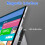 Surface Connect para porta USB-C, compatível com Microsoft Surface Pro 7/6/5/4/3 GB 1/2, Laptop 4/3/2/1, funciona com fonte d 3