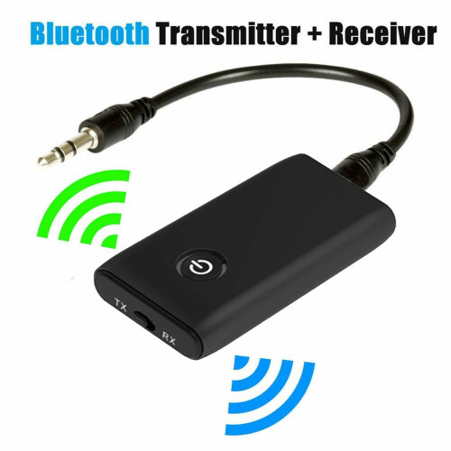 in 1 Bluetooth 5.0 Transmitter Receiver Wireless Audio Transmitter Adapter 3.5mm, 5 hours working time, 10m reception distance 1