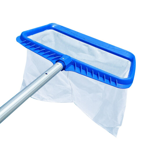 Swimming Pool Fine Mesh Leaf Skimmer Net Above Ground-White