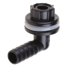 Water Pipe Fitting with Silicone Seal Gasket Small for-Black