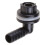 Water Pipe Fitting with Silicone Seal Gasket Small for-Black 1