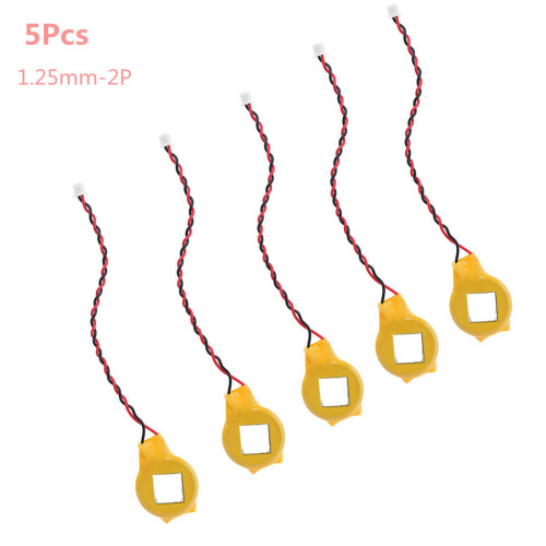 High Energy 5pcs 3v Button Cell Coin Lithium BIOS CMOS Batteries