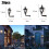 LED Wall Lamps 1:87 Scale for Model Railroads 20 pcs 5