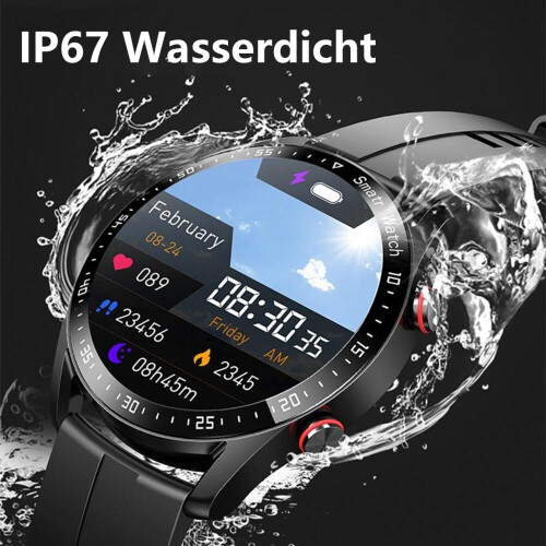 Men's Smartwatch, IP67 Waterproof, 1.28" HD Screen, Bluetooth Talk Smartwatch, Multiple Training Modes 2